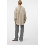 Vero Moda - Vmmelaney Queeny Blouse - Overcast/Melange - 100% Polyester