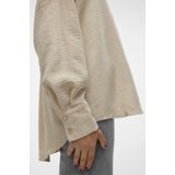 Vero Moda - Vmmelaney Queeny Blouse - Overcast/Melange - 100% Polyester