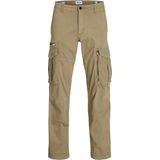 Relaxed Fit Broek - Groen - Geweven Stof - Gerecycled Katoen