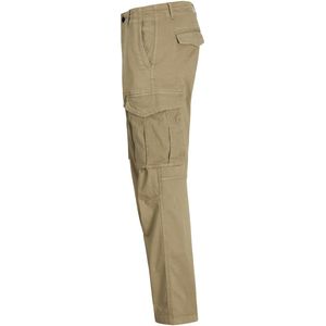 Relaxed Fit Broek - Groen - Geweven Stof - Gerecycled Katoen