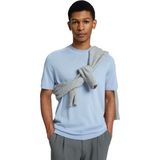 Selected Homme T-shirt korte mouw 16096370 Donker blauw