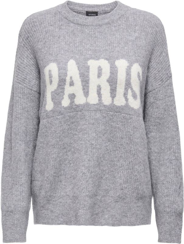 Only - Onljerico - Pullover - Grijs - Melee