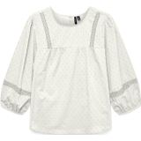 VERO MODA - Vmtrine - Tanktop - Sneeuwwit - Kanten