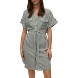 Overhemdjurk - Korte Mouwen - Coltrui - 100% LENZING™ ECOVERO™ Viscose