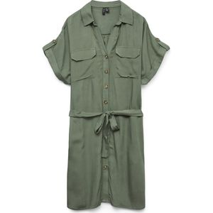 Vero Moda Bumpy Korte Jurk - Veelzijdige Blousejurk in Stijlvolle Look