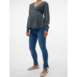 Skinny Fit Jeans - Zwangerschapsbroek - Blauw - Katoen