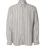 Selected Homme - Casual Overhemd - Wit voor Heren - Luchtige Stof