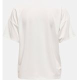 Only - Trendy T-shirt - Wit - Polyester Mix