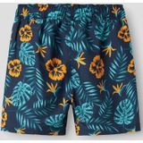 Name It - NKMZABA - Zwemshorts - Bladeren/Bloemenprint - 100% Gerecycled Polyester