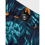 Name It - NKMZABA - Zwemshorts - Bladeren/Bloemenprint - 100% Gerecycled Polyester