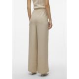 Vero Moda - Vmmelaney Hw Loose Pant - Pantalon - Overcast/Melange - 100% Polyester