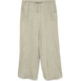 Vero Moda - Vmmelaney Hw Loose Pant - Pantalon - Overcast/Melange - 100% Polyester