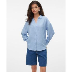 Vero Moda - Casual Blouse - Dark Denim/Melange - 100% Polyester