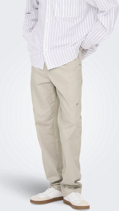 Only & Sons - Onsedge Life Work Straight 0180 Pant Bf - Heren - Broeken