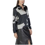 Langouw Sleeve Gedrukt Shirt