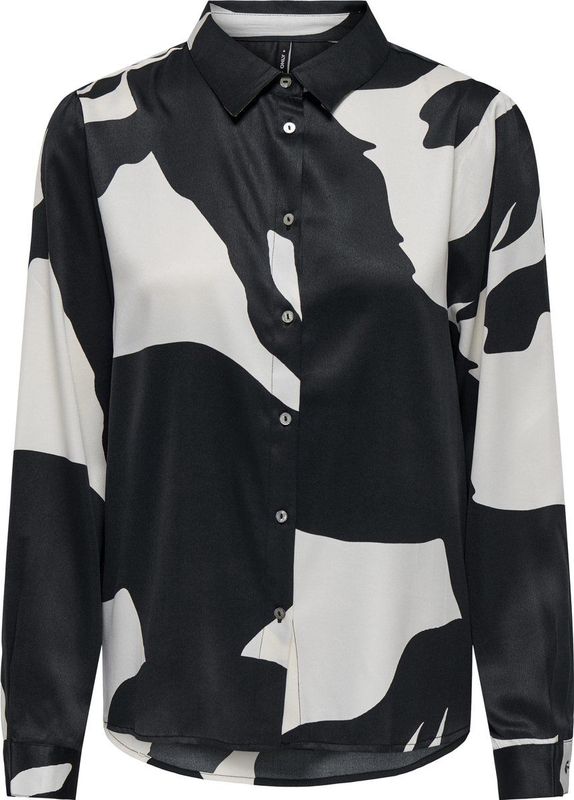 Langouw Sleeve Gedrukt Shirt