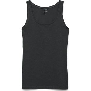 Vero Moda - VMLULU LONG TANK TOP - Tanktop - Donkergrijs gemêleerd