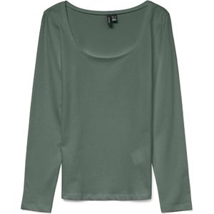 VERO MODA - VMLULU LS U-NECK TOP JRS GA NOOS - Dames - Lange mouwen shirts