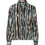 VMTALLIA L/S Shirt WVN BTQ GA, Scarab/Aop: tallia, M