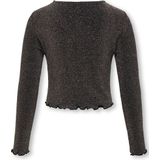 Only Kogqueen l s Glitter Top Bf Jrs Meisjes t-Shirt2 128