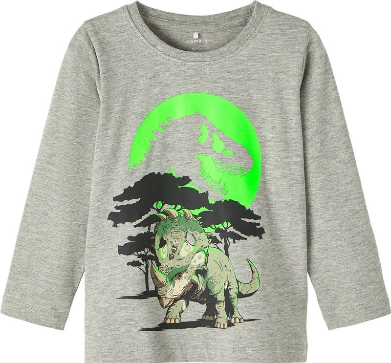 Jurassic Park - Top - Blauw - Jersey - Lange Mouwen