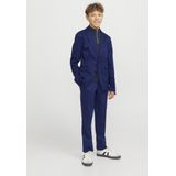 Jack & Jones Junior - Kostuum - Blauw - Slim Fit - Colbert met Reverskraag