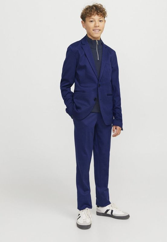 Jack & Jones Junior - Kostuum - Blauw - Slim Fit - Colbert met Reverskraag