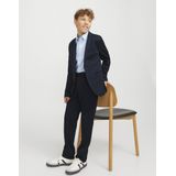 Jack and Jones Junior - Geklede Broek - Blauw - Jersey - Slim Fit