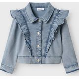 NAME IT NMFAMBER DNM JACKET 1544-YB D Meisjes Jas - Light Blue Denim