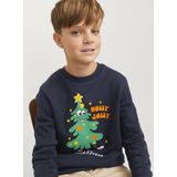 Jack & Jones Junior Jjxmas Jolly Sweat Crew Neck Jnr Jongens Trui