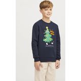 Jack & Jones Junior Jjxmas Jolly Sweat Crew Neck Jnr Jongens Trui
