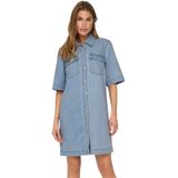 ONLY - Blousejurk - Blauw - Denim