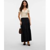 VERO MODA - VMTILDA - A-lijn Rok - Zwart - Lang/maxi