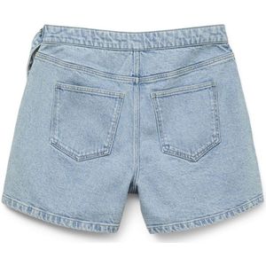 Vero Moda Vmvica Hr Short Dnm Skirt L.Blue Denim BLAUW M
