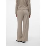 Vero Moda - Vmbabette Mw Wide Pull Up Pant Boo - Dames - Leggings