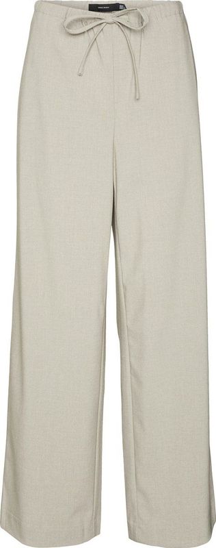 Vero Moda - Vmbabette Mw Wide Pull Up Pant Boo - Dames - Leggings