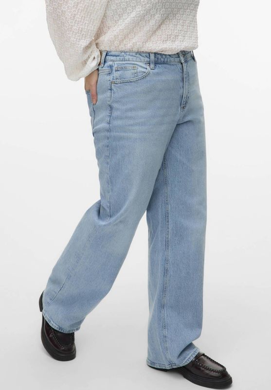 Vmctessa - High Rise Wide Leg Fit - Jeans