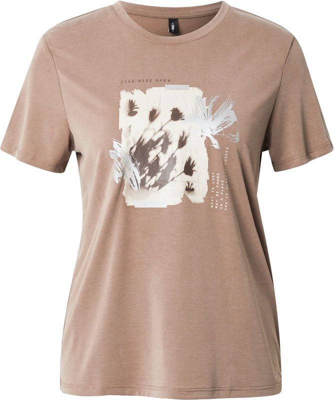 T-shirt - Motiefprint - Jersey - Ronde Hals - Losse Pasvorm