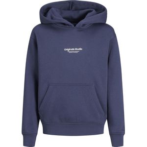 JACK & JONES Junior - Joggingbroek - Zwart - Geborstelde Stof