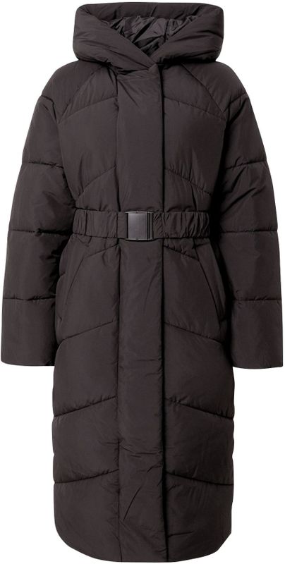 Onljoanne - Jas - Lang - Met Capuchon - Knoopsluiting - Riem in de Taille