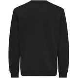 Sweatshirt - Blauw - Katoen/Polyester - Regular Fit