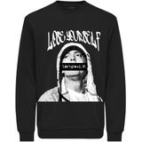 Sweatshirt - Blauw - Katoen/Polyester - Regular Fit