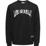 Sweatshirt - Blauw - Katoen/Polyester - Regular Fit