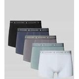 JACK&JONES - ADDITIONALS JACWYATT SOLID TRUNKS - Boxershorts - Stormy Sea India Ink - Poppy Seed - Subdued Blue - Black