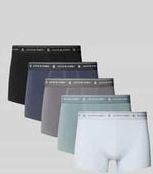 JACK&JONES - ADDITIONALS JACWYATT SOLID TRUNKS - Boxershorts - Stormy Sea India Ink - Poppy Seed - Subdued Blue - Black