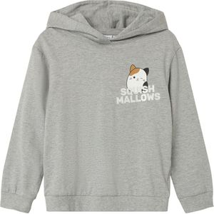 Name it - Nkfofi Squish Nreg Sweat Wh Bru Bfu - Meisjes - Sweaters