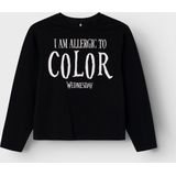 T-shirt - Wednesday - Jersey - Lange Mouwen