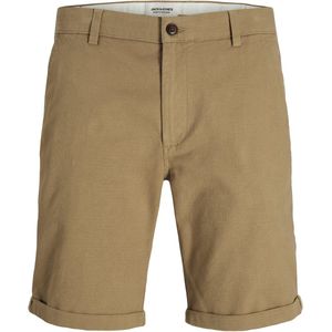 Chino Short - Beige - 98% Katoen, 2% Elastaan