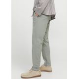 Chino Broek - Geometrisch Patroon - Effen - Katoen - Slim Fit
