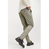 Jack & Jones Broek Jpstmarco Cooper Structure Chino Mi 12249310 Abbey Stone/check Mannen